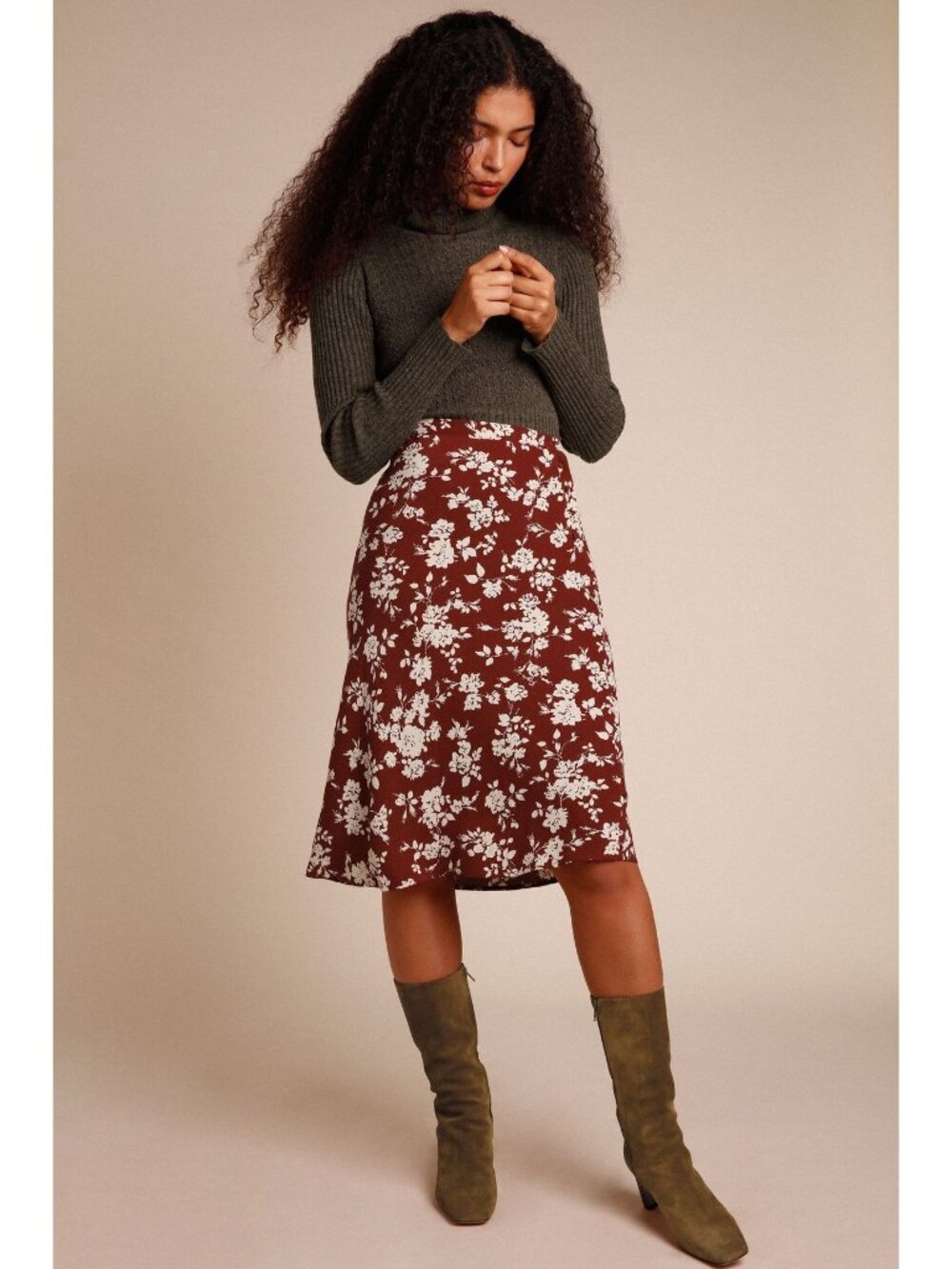 Rouje Carrie Midi Skirt Size 36 US 4